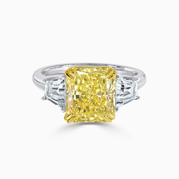 LETO | 3ct Yellow Radiant Cut Ring