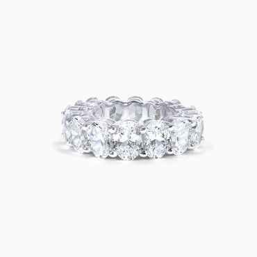 Oval Cut Eternity Band