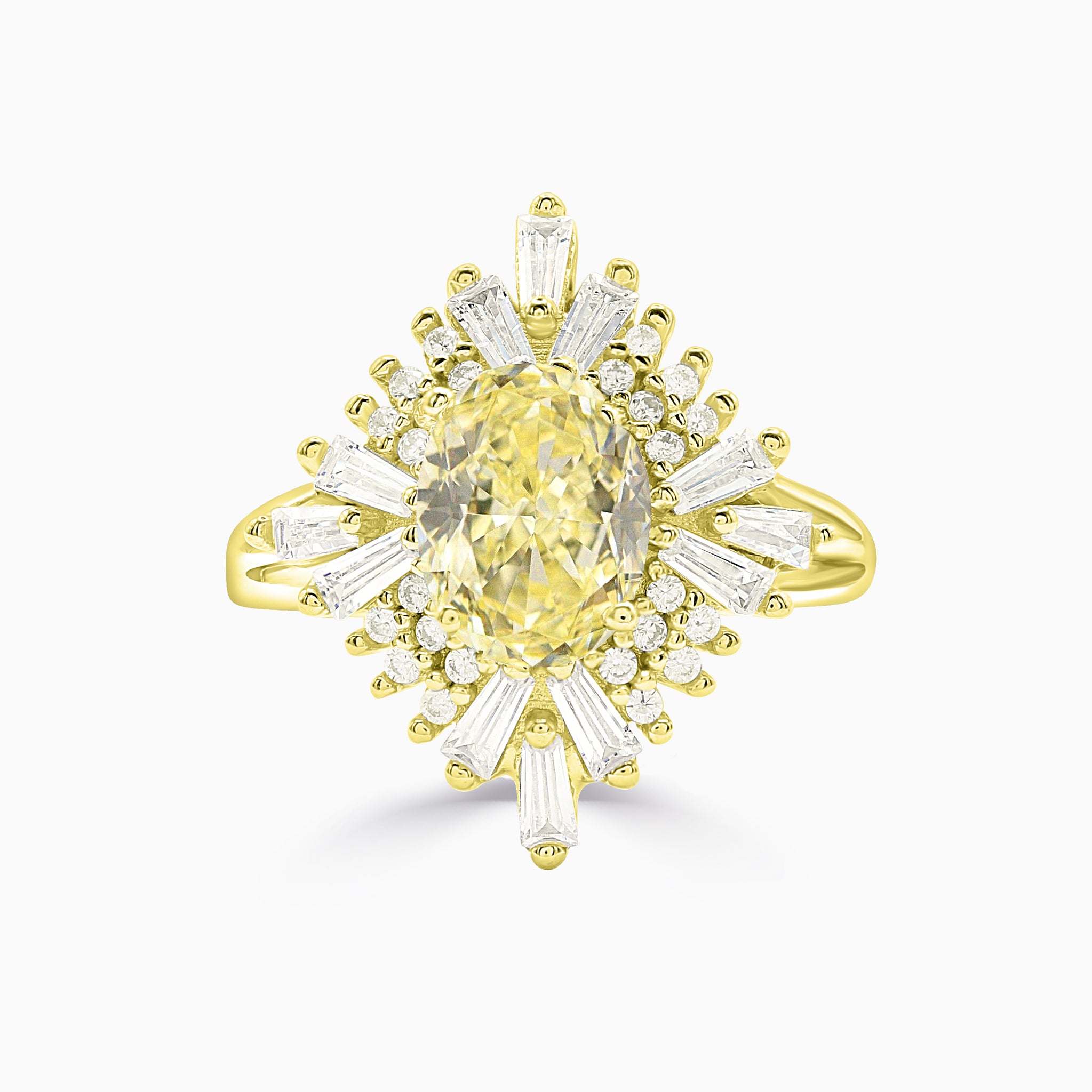 Arae Ring Setting - Gold