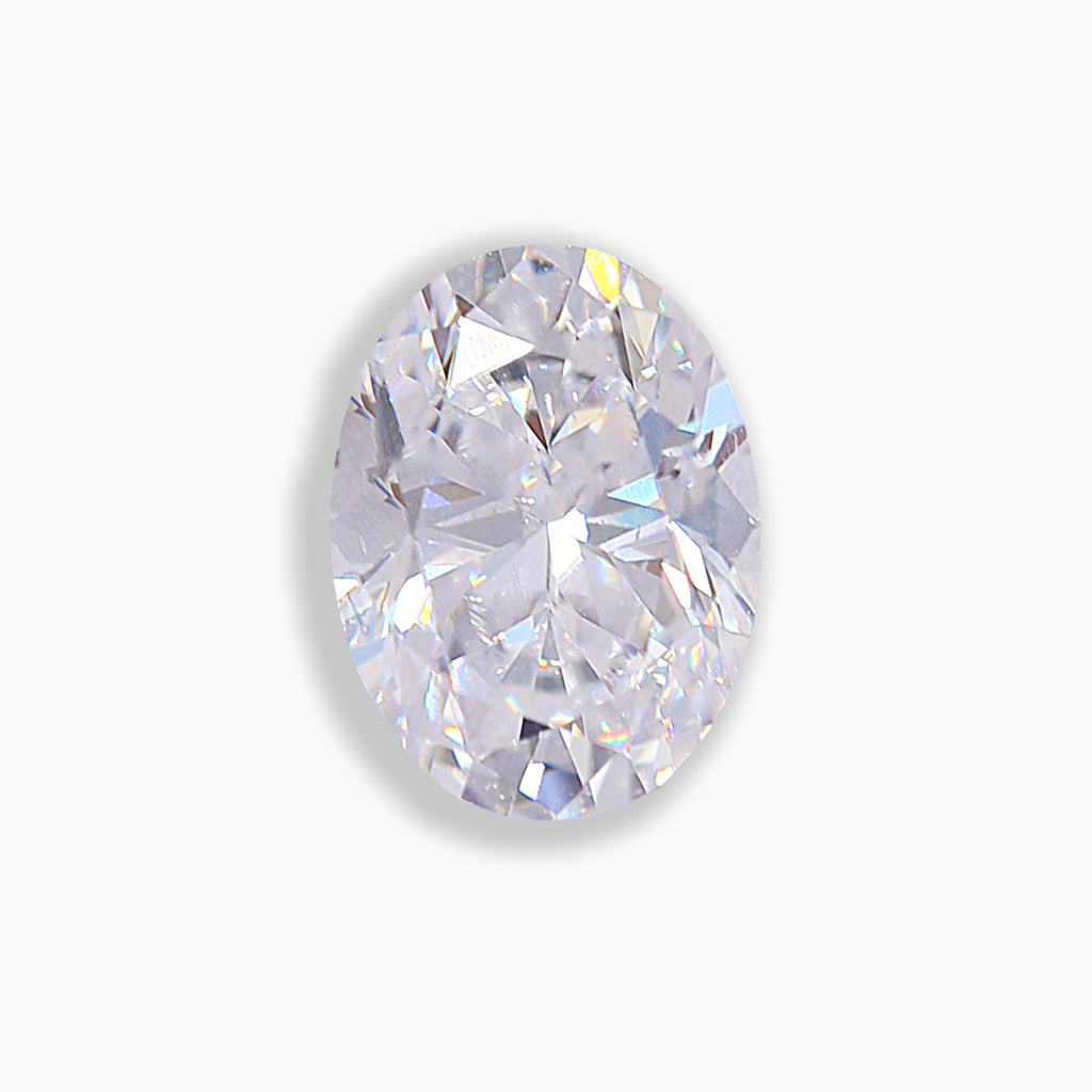 Oval Cut White Stone