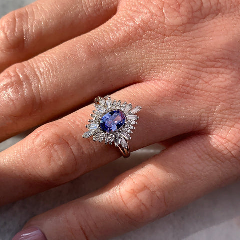 Arae Ring Setting - Silver