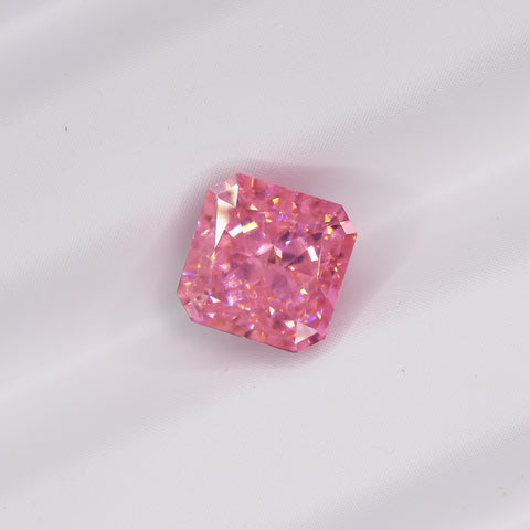 Aurora Pink 1.7ct Square Radiant Cut NOXA Diamond