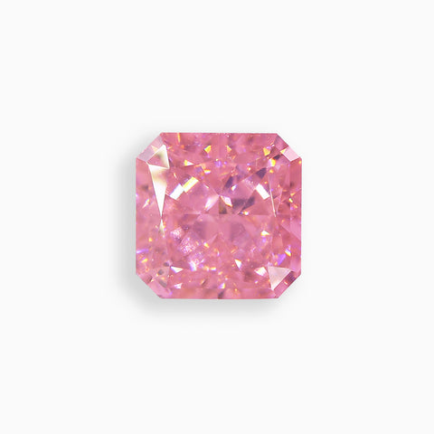 Aurora Pink 1.7ct Square Radiant Cut NOXA Diamond