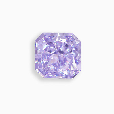 Lavender 2.5ct Square Radiant Cut NOXA Diamond