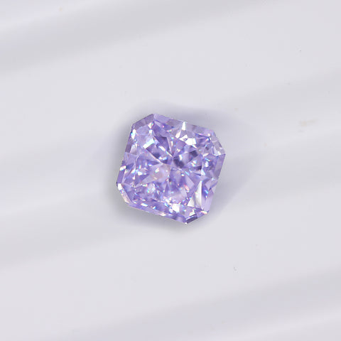 Lavender 2.5ct Square Radiant Cut NOXA Diamond