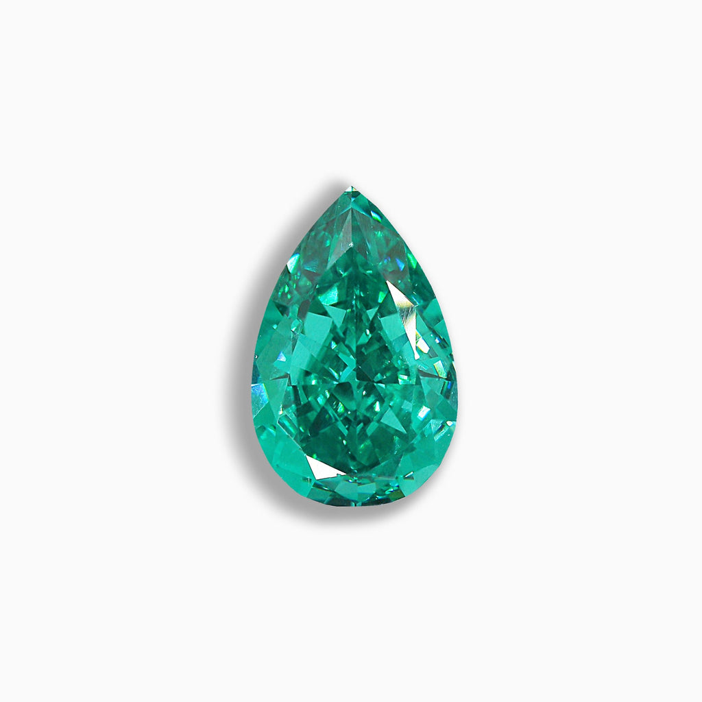 Mermaid Green 6ct Pear Cut NOXA Diamond