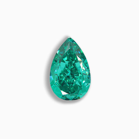 Mermaid Green 6ct Pear Cut NOXA Diamond