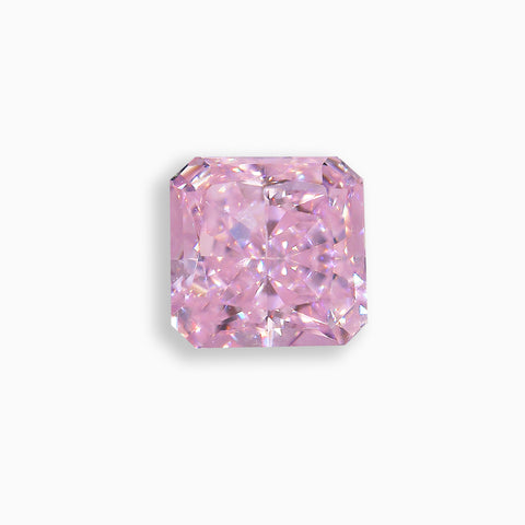 Cotton Candy Pink Square Radiant Cut NOXA Diamond