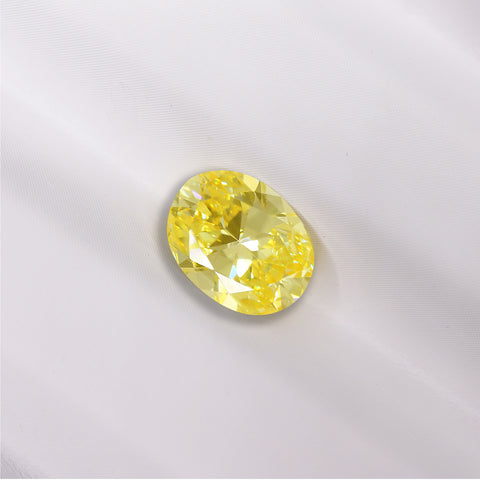 Oval Cut Yellow Stone