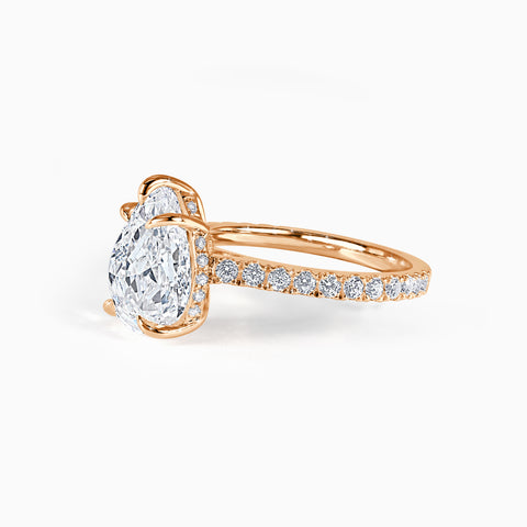 ATHENA | 2ct Pear Cut Ring