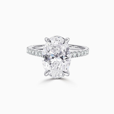 ATHENA | 3ct Oval Cut Ring
