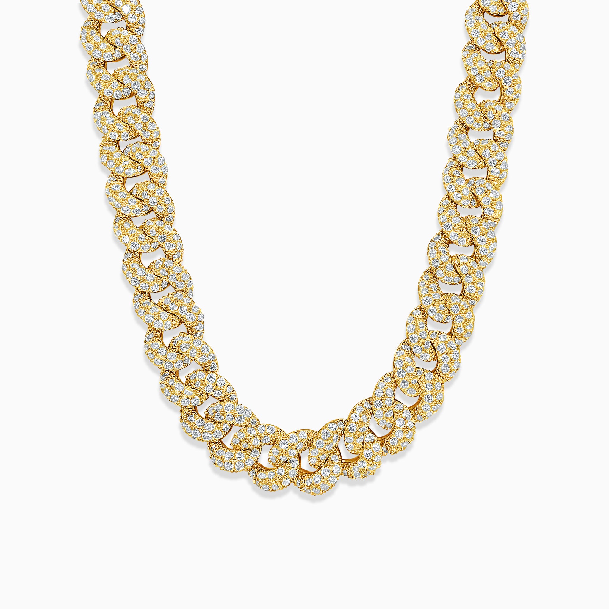 Mini Cuban Necklace - Yellow Gold