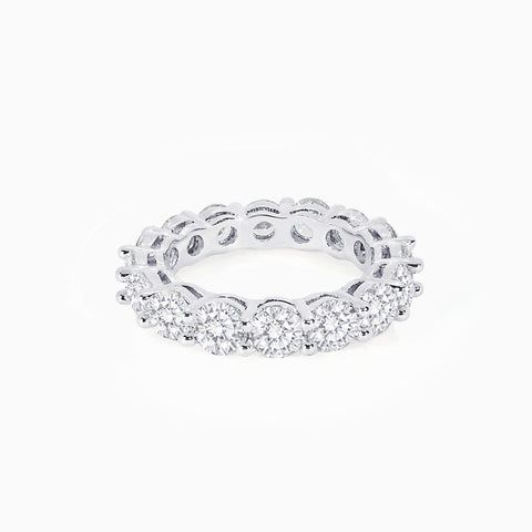 Round Cut Eternity Ring
