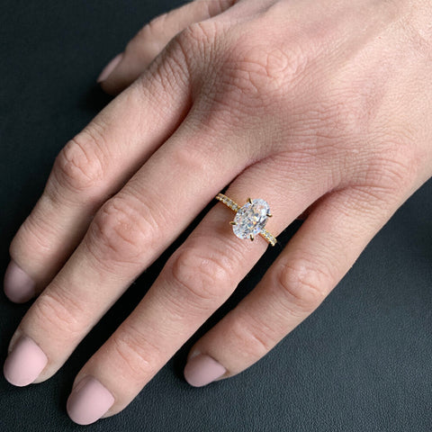 AURA | 2ct Oval Cut Ring