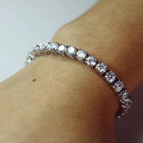 Classic Round Cut Tennis Bracelet
