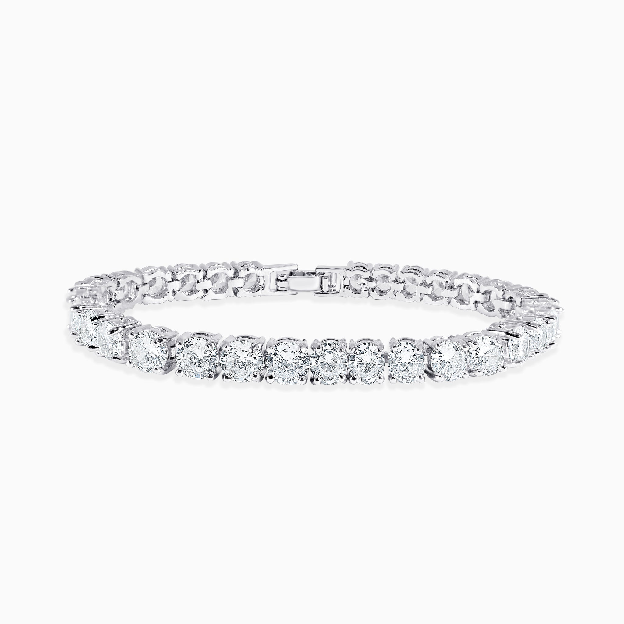 Classic Round Cut Tennis Bracelet