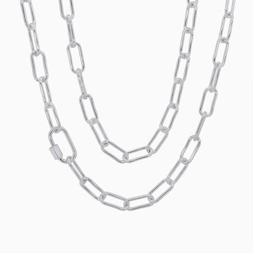 Eos Necklace XL - Silver