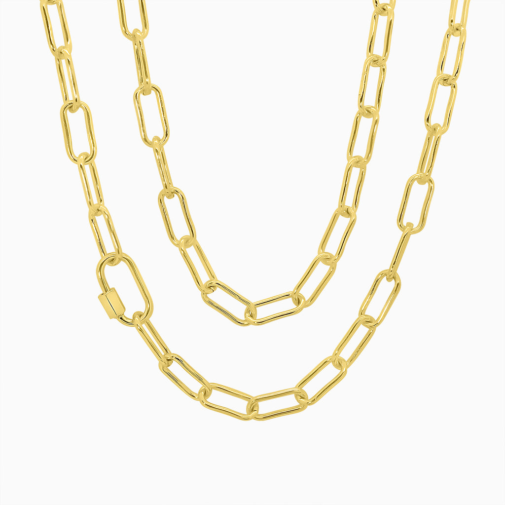 Eos Necklace XL - Yellow Gold
