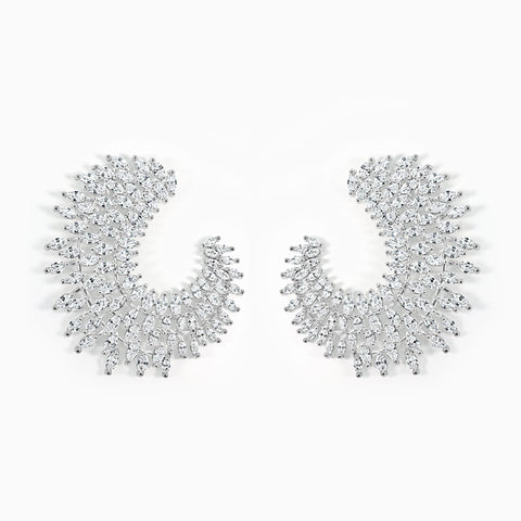 Marquise Cut Garland Earrings